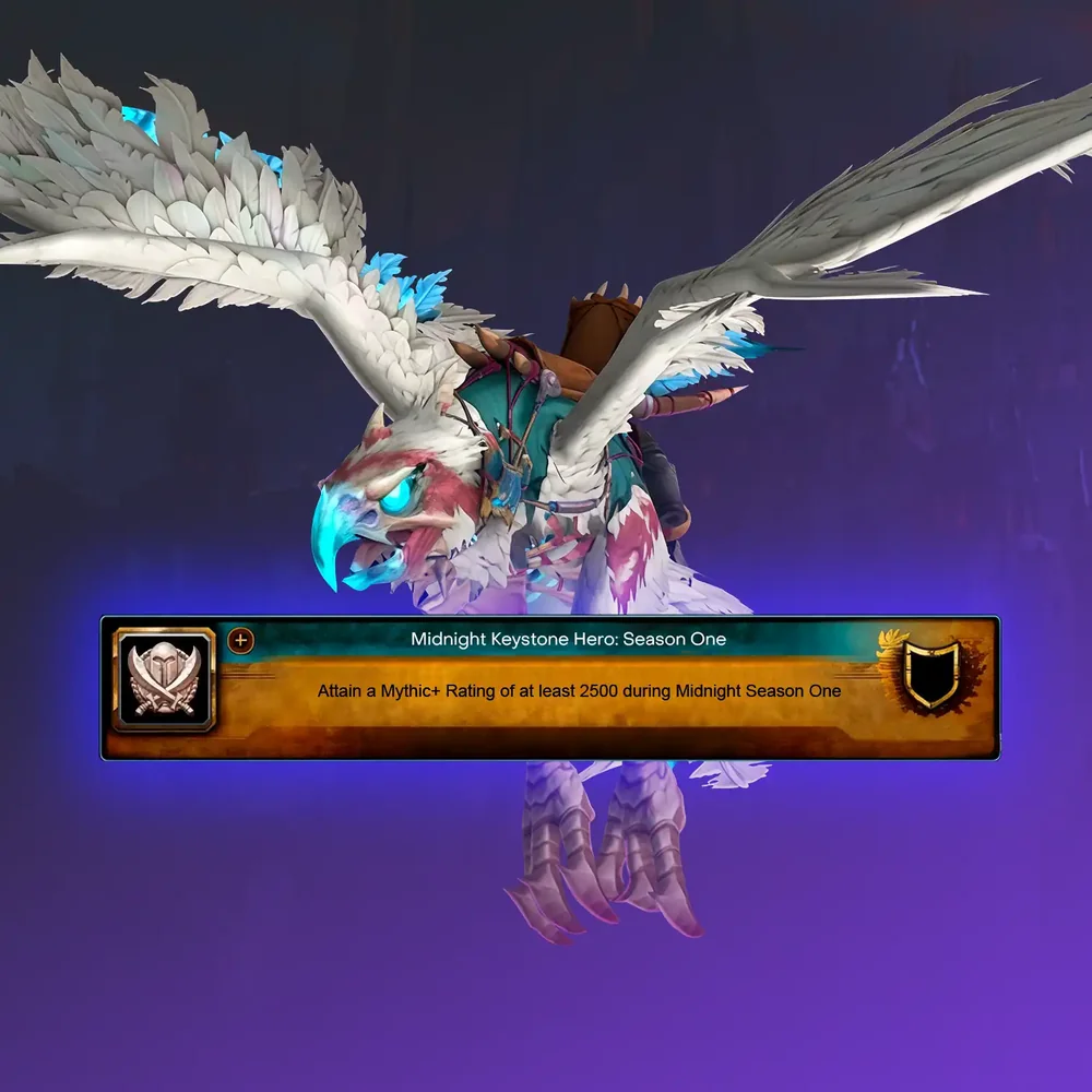WoW Midnight Keystone Hero Season One Boost - preview image