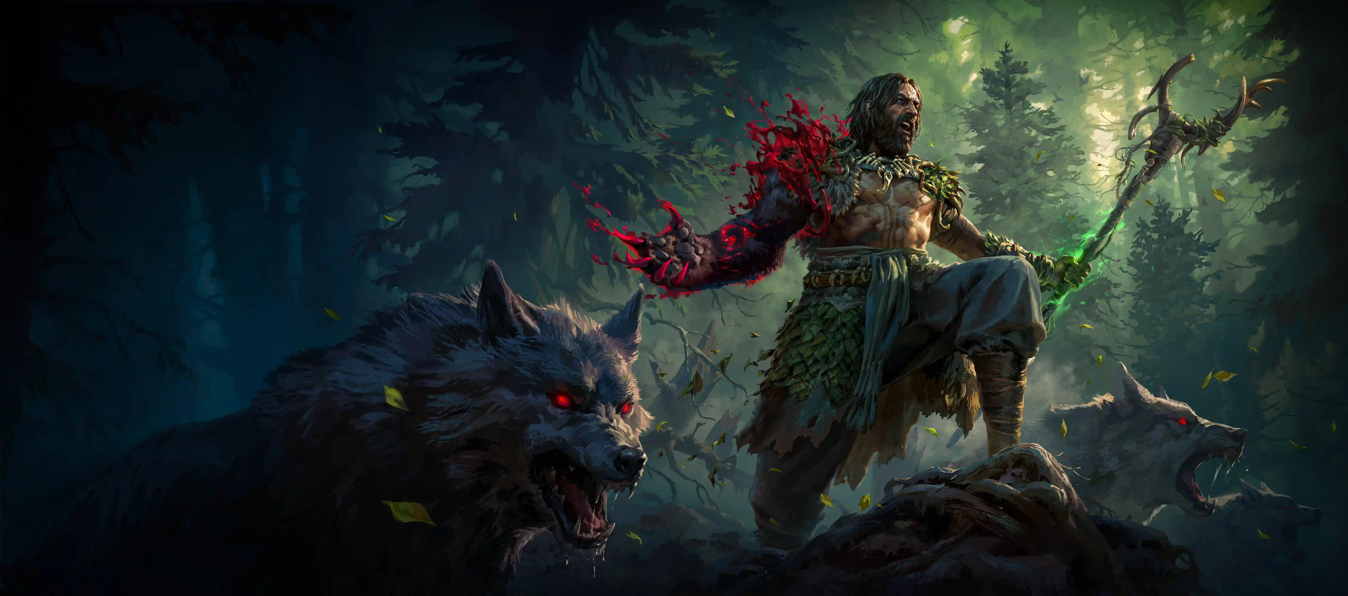 The Last of the Druid - Druid Class Art