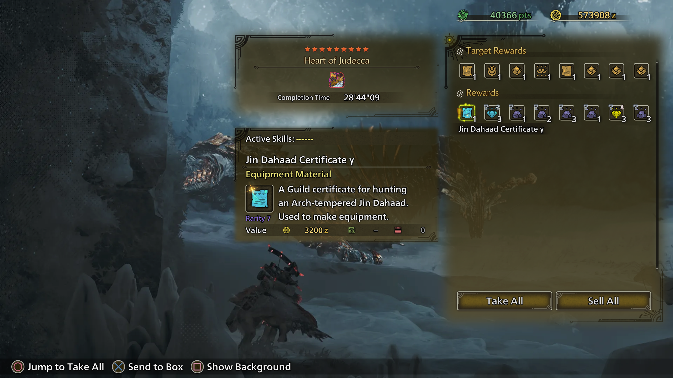 Arch Tempered Jin Dahaad Quest Complete