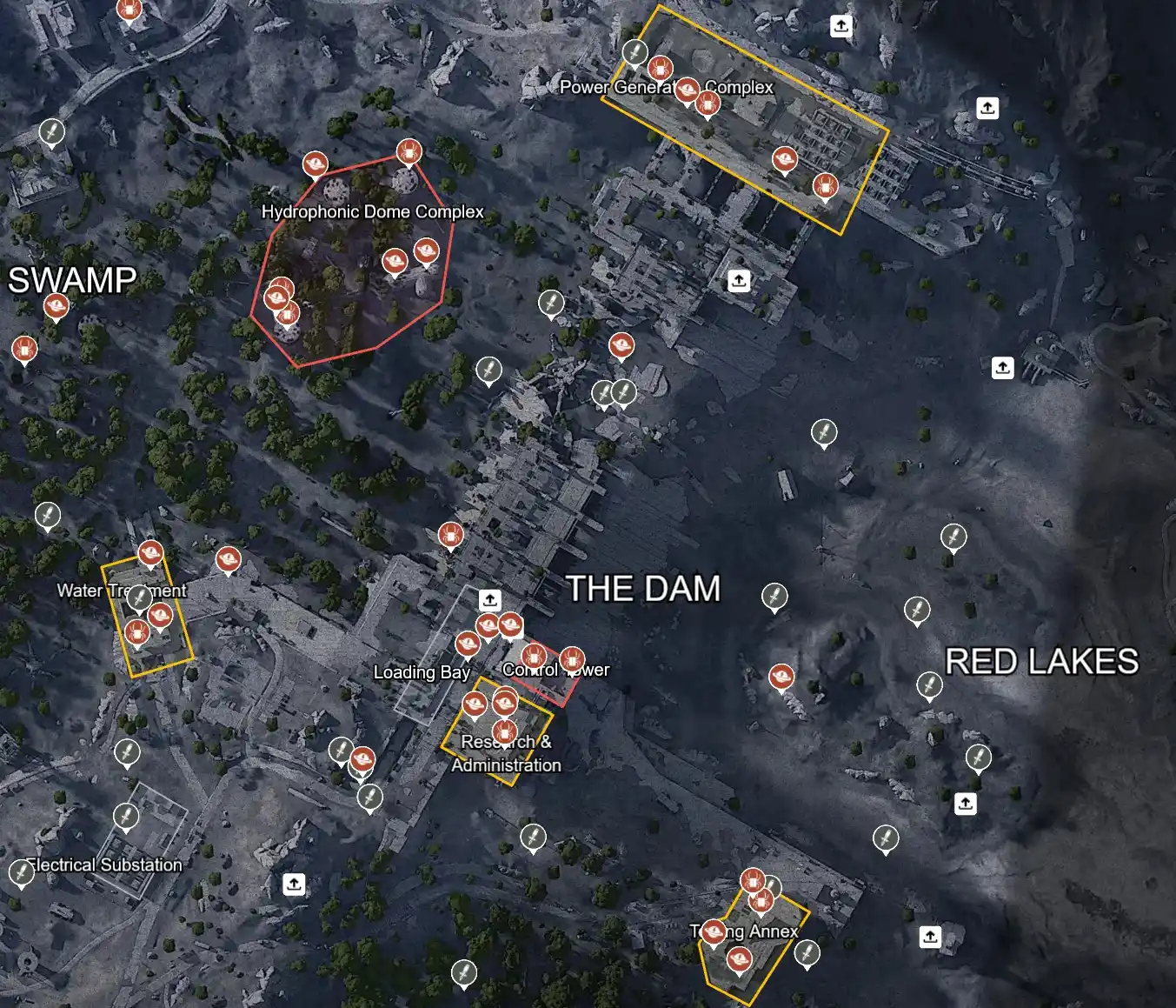 ARC Raiders Dam Battleground Route