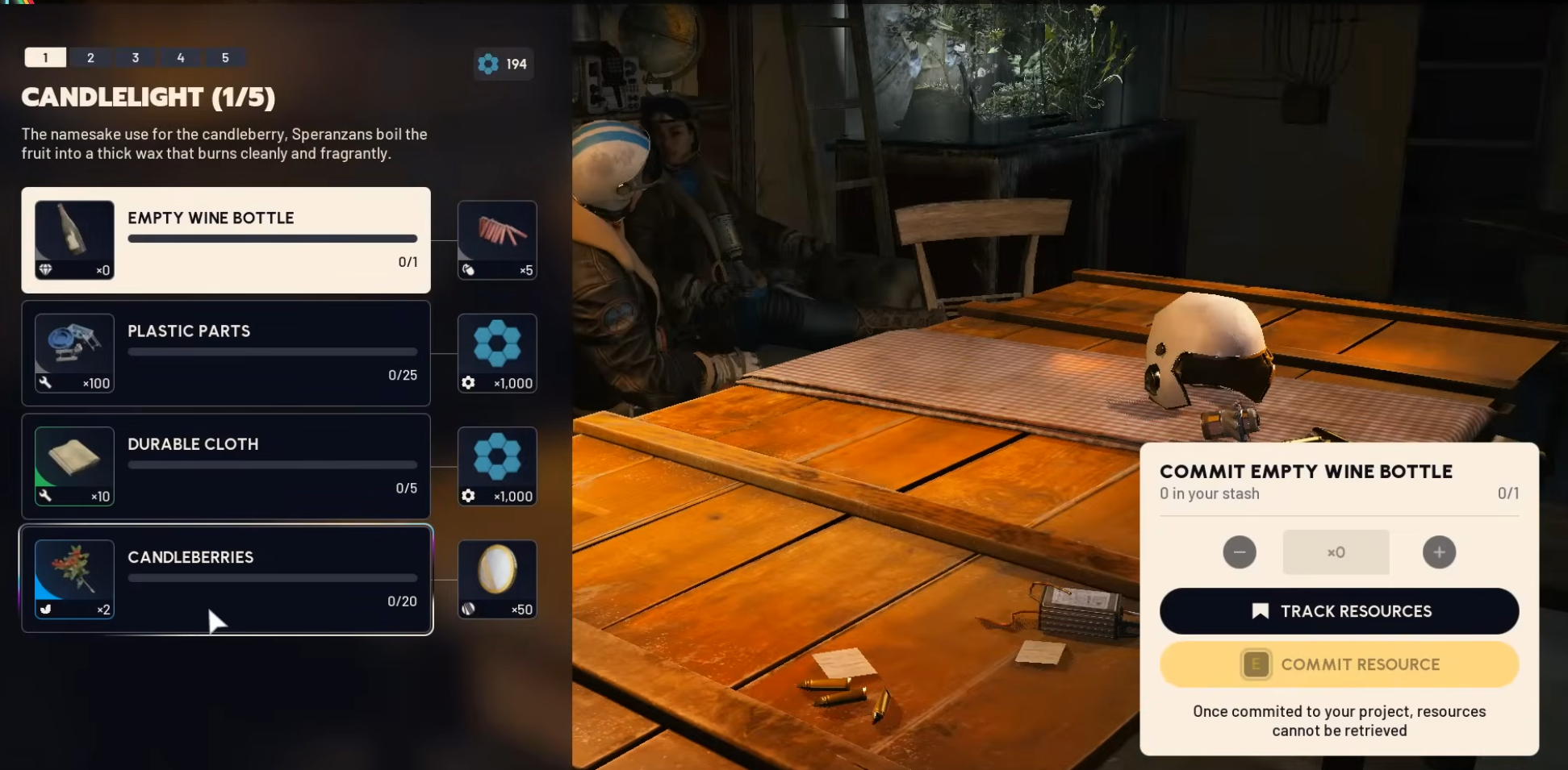 Arc Raiders Candleberry Project