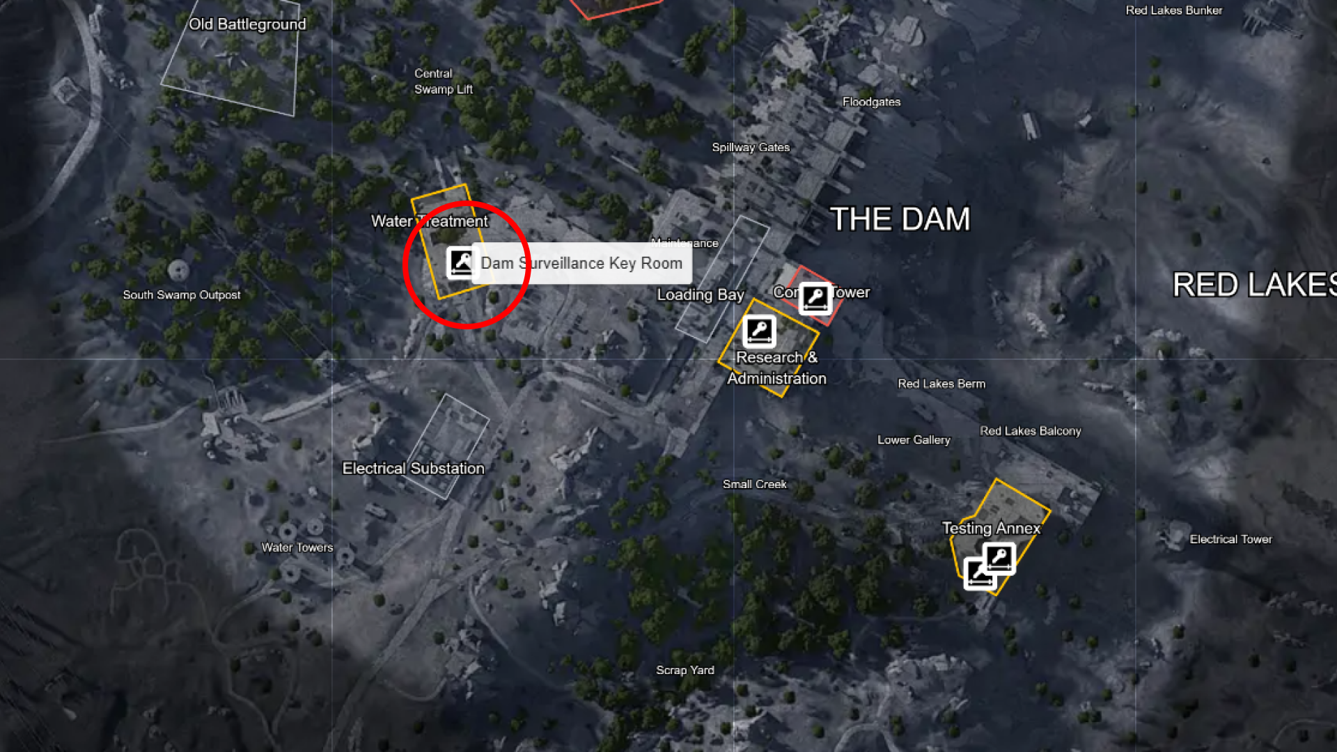 Arc Raiders Dam Surveillance Key Location