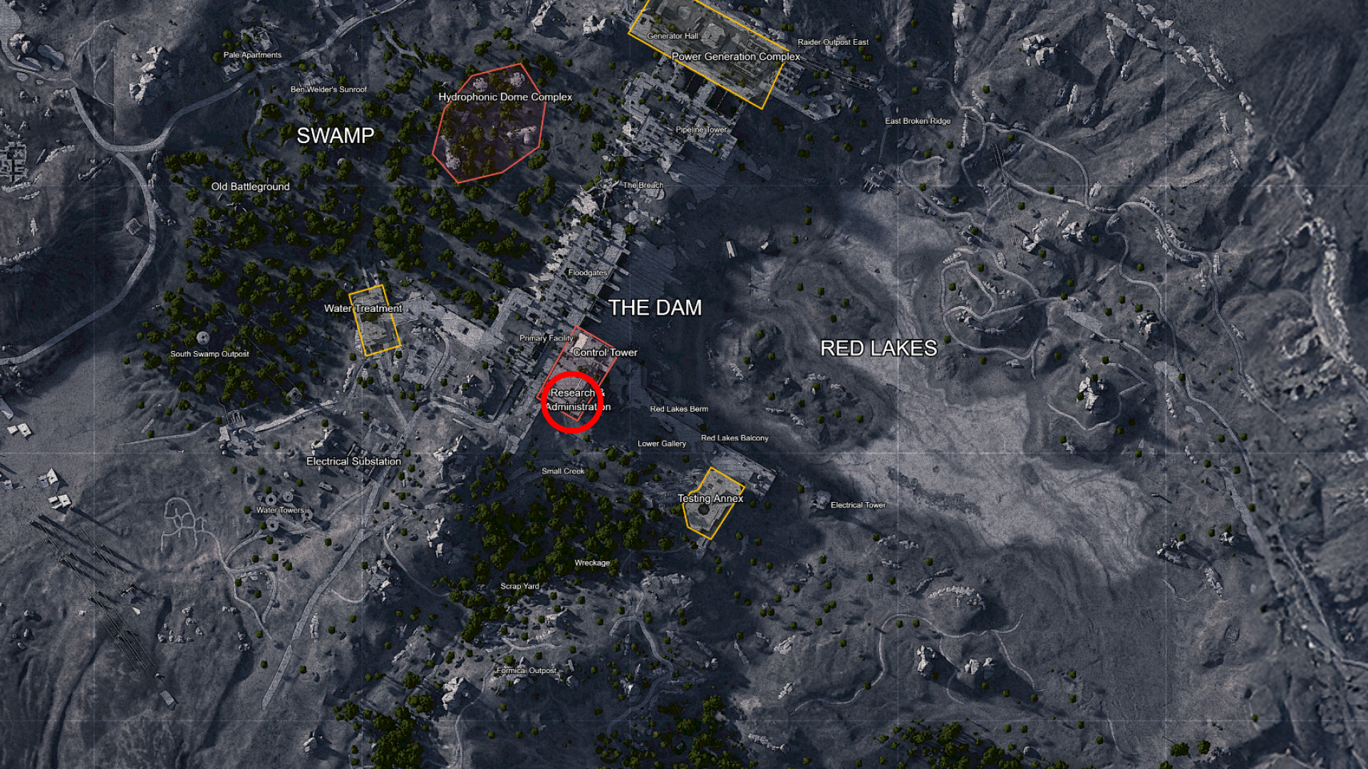 ARC Raiders Dam Staff Room Key Location