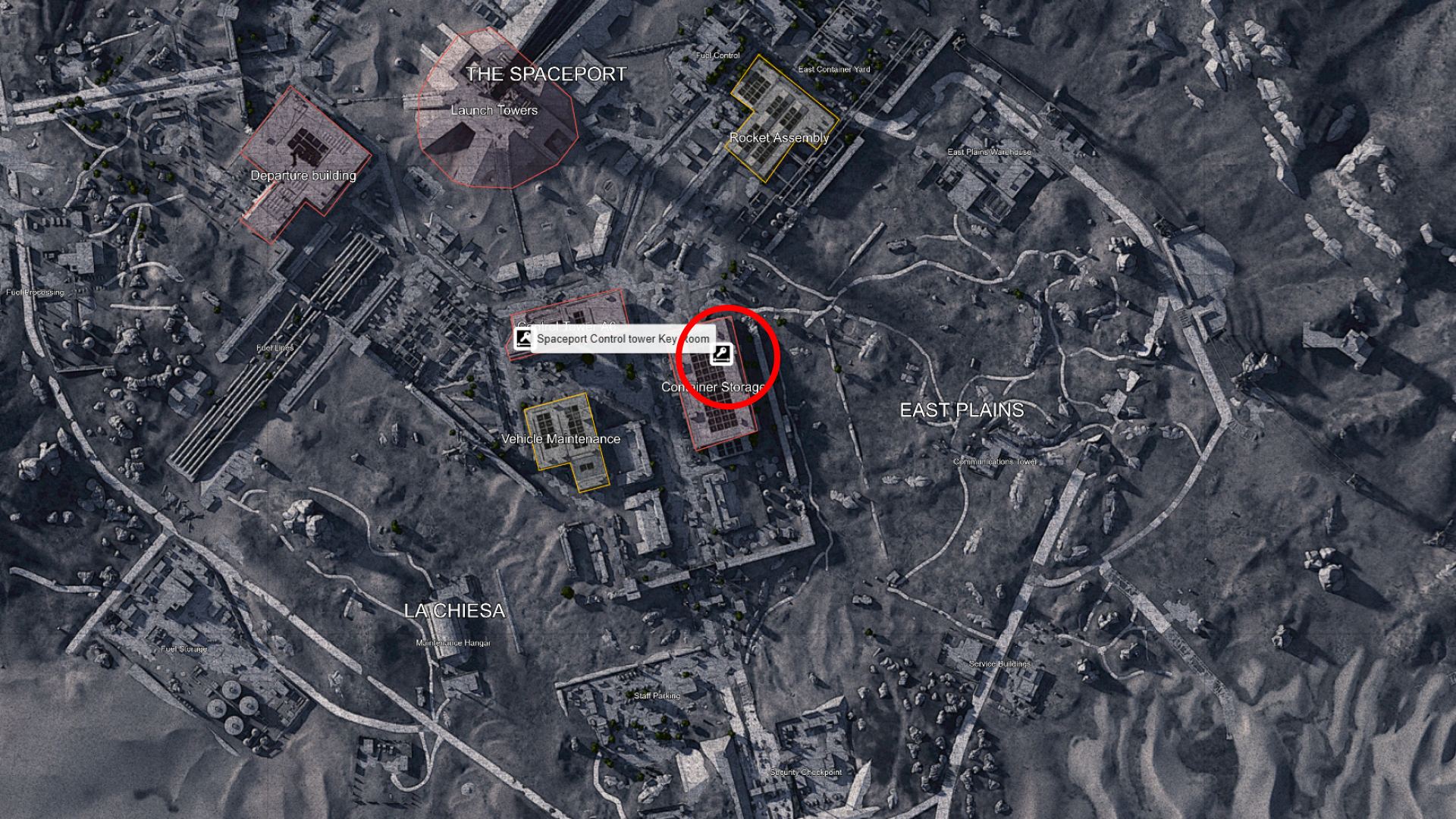 ARC Raiders Spaceport Control Tower Key Location