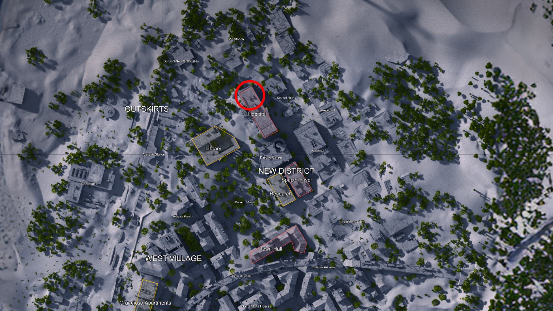 ARC Raiders Buried City Hospital Key Location