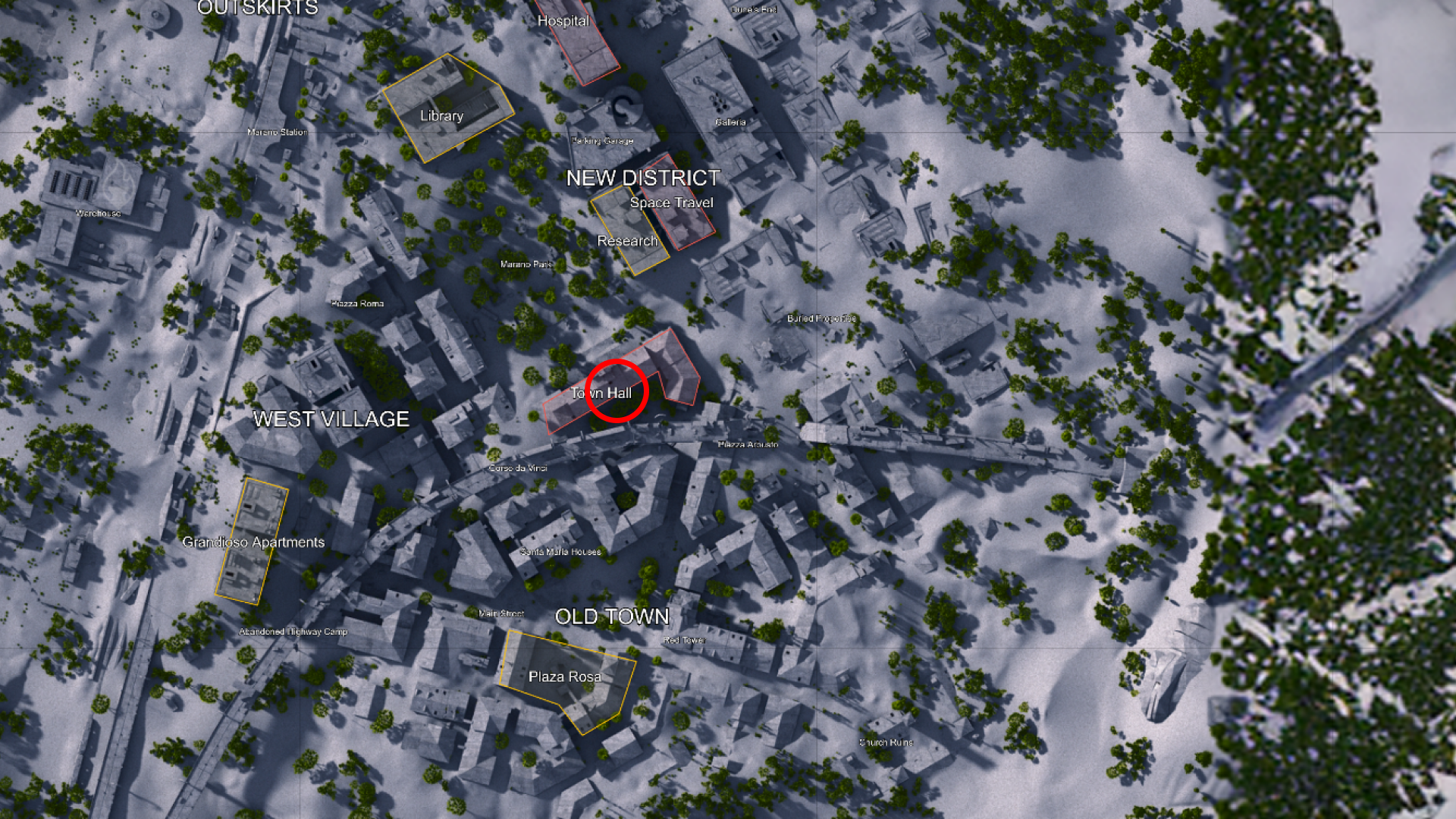 ARC Raiders Buried City Town Hall Key Location