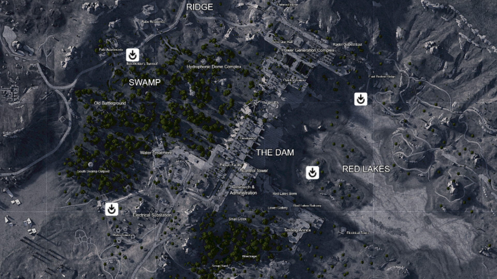 ARC Raiders Dam Battlegrounds Hatch Extraction Locations